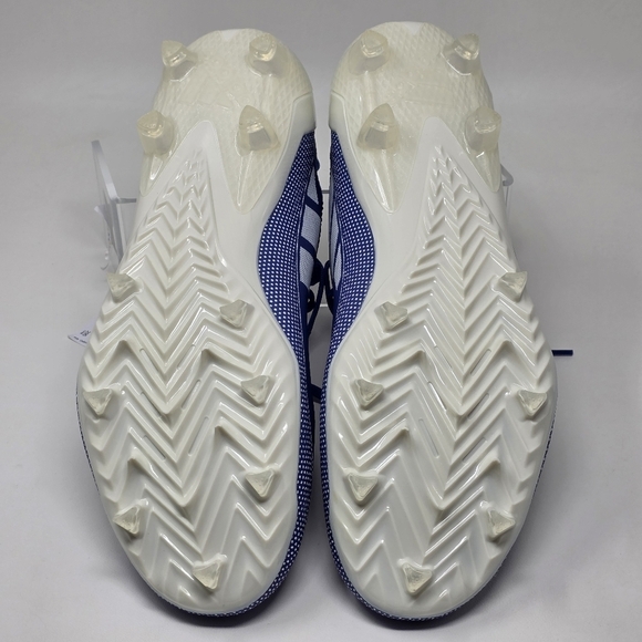 ADIDAS Adizero Electric.1 Blue White IG3445 Football Cleats Mens Size 13 New - Picture 6 of 13